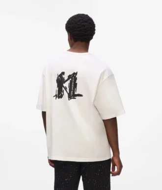 Camiseta con monograma gráfico