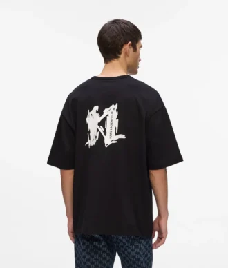 Camiseta con monograma gráfico
