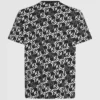 Camiseta con monograma integral Camiseta con monograma integral