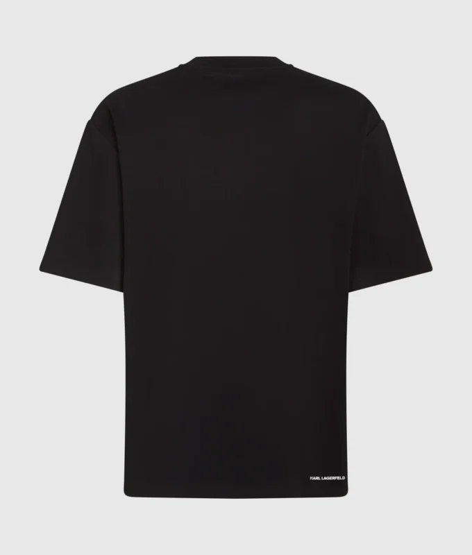 Camiseta con parche con logotipo Camiseta con parche con logotipo