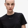 Camiseta con pedrería Camiseta con pedrería