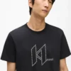 Camiseta con tachuelas Karl DNA