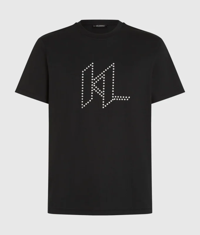 Camiseta con tachuelas Karl DNA