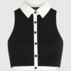 CAMISETA DE BIKINI MONOCROMÁTICA