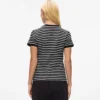 Camiseta de canalé a rayas Ikon Camiseta de canalé a rayas Ikon