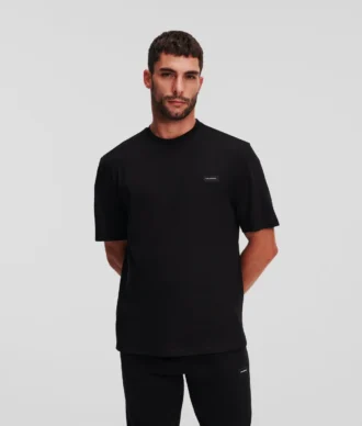 CAMISETA DE ESTADO DE CÓMODO CON LOGOTIPO