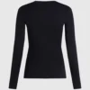 Camiseta de manga larga con detalle de botones Camiseta de manga larga con detalle de botones