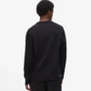 Camiseta de manga larga con parche con logotipo
