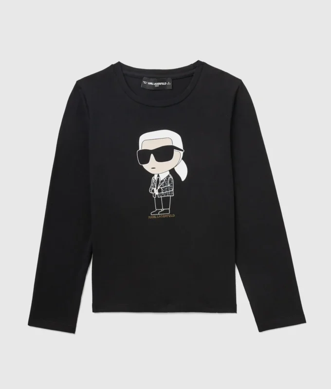 Camiseta de manga larga Ikon para niña Camiseta de manga larga Ikon para niña