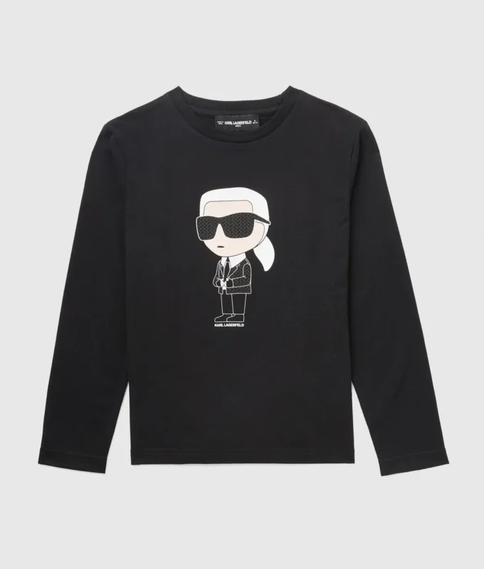 Camiseta de manga larga Ikon para niño Camiseta de manga larga Ikon para niño