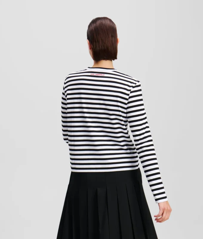 CAMISETA DE MANGA LARGA IKON STRIPE CAMISETA DE MANGA LARGA IKON STRIPE