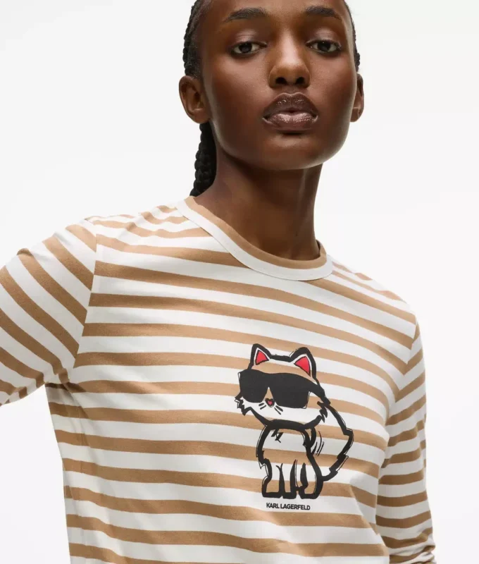 CAMISETA DE MANGA LARGA IKON STRIPE CAMISETA DE MANGA LARGA IKON STRIPE