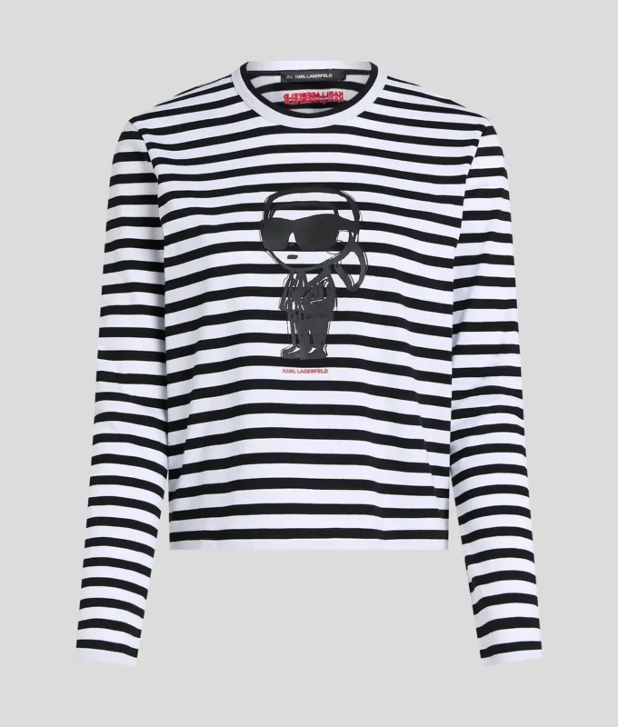 CAMISETA DE MANGA LARGA IKON STRIPE CAMISETA DE MANGA LARGA IKON STRIPE