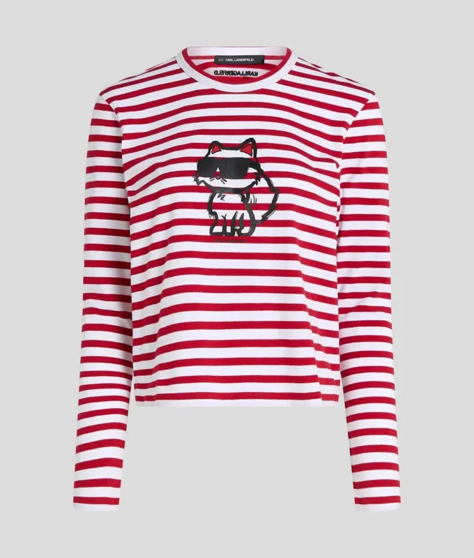 CAMISETA DE MANGA LARGA IKON STRIPE CAMISETA DE MANGA LARGA IKON STRIPE