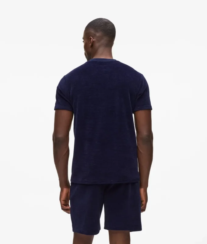 Camiseta de pijama de terciopelo
