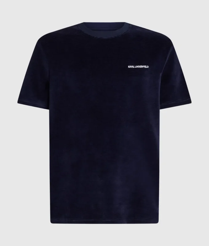 Camiseta de pijama de terciopelo