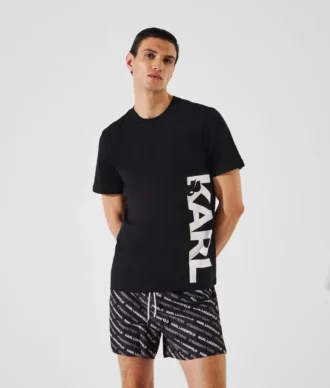 CAMISETA DE PLAYA CON LOGOTIPO