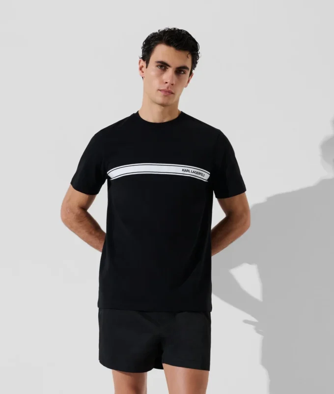 CAMISETA DE PLAYA CON LOGOTIPO CAMISETA DE PLAYA CON LOGOTIPO