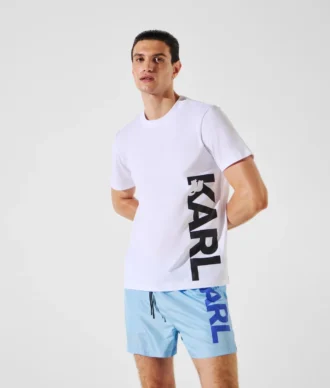 CAMISETA DE PLAYA CON LOGOTIPO