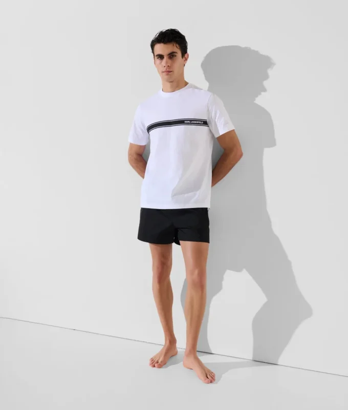 CAMISETA DE PLAYA CON LOGOTIPO CAMISETA DE PLAYA CON LOGOTIPO