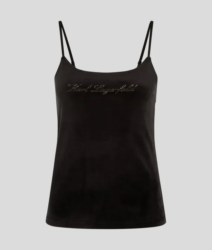 CAMISETA DE TERCIOPELO HOTEL KARL CAMISETA DE TERCIOPELO HOTEL KARL