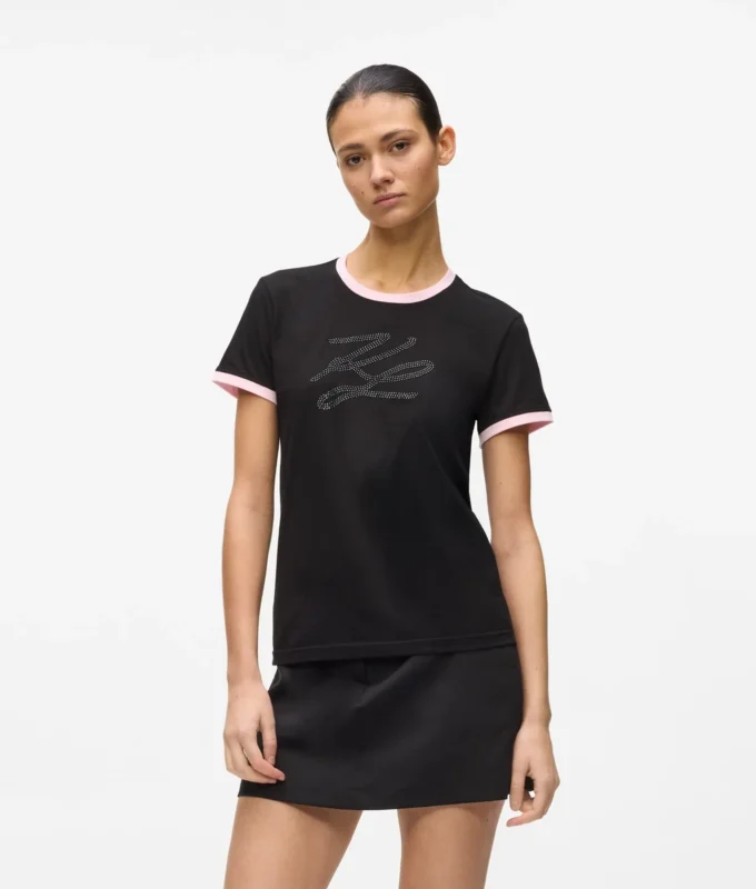 Camiseta exclusiva Autograph con pedrería Camiseta exclusiva Autograph con pedrería