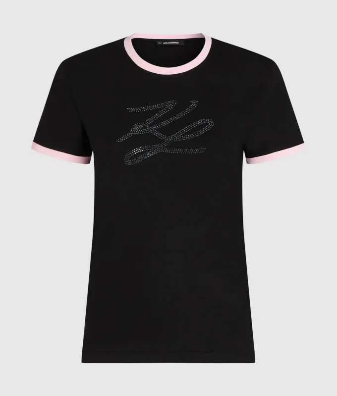 Camiseta exclusiva Autograph con pedrería Camiseta exclusiva Autograph con pedrería