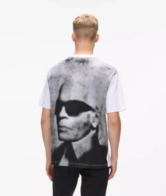 Camiseta holgada con estampado Karl