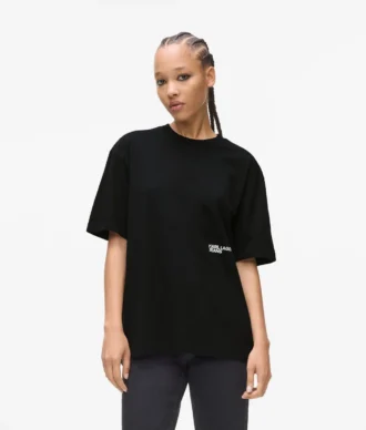 Camiseta holgada con estampado Karl
