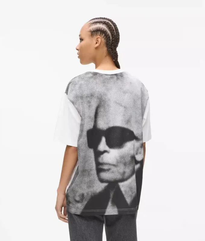Camiseta holgada con estampado Karl Camiseta holgada con estampado Karl