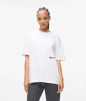 Camiseta holgada con estampado Karl