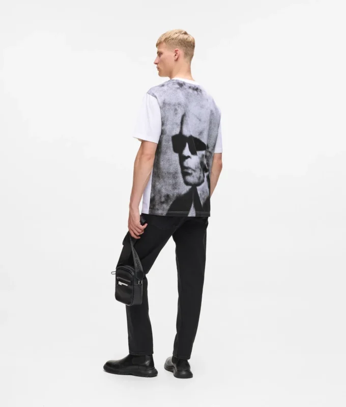 Camiseta holgada con estampado Karl Camiseta holgada con estampado Karl