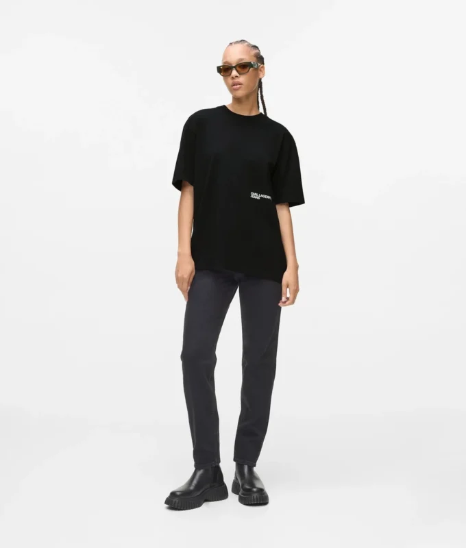 Camiseta holgada con estampado Karl Camiseta holgada con estampado Karl