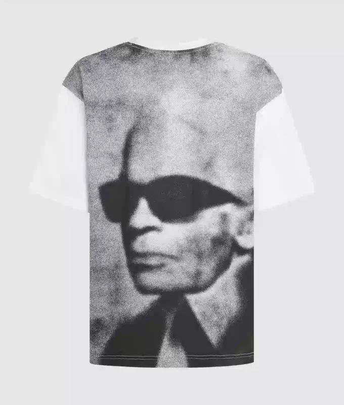 Camiseta holgada con estampado Karl Camiseta holgada con estampado Karl