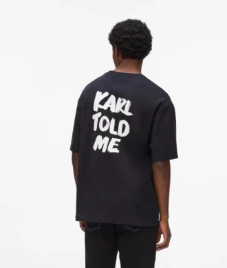 Camiseta holgada exclusiva «Karl told me»