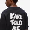 Camiseta holgada exclusiva «Karl told me» Camiseta holgada exclusiva «Karl told me»