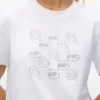 Camiseta Ikon con pedrería Camiseta Ikon con pedrería