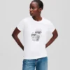 CAMISETA IKON KARL & CHOUPETTE CON STRASS CAMISETA IKON KARL & CHOUPETTE CON STRASS