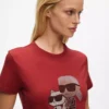 CAMISETA IKON KARL & CHOUPETTE CON STRASS CAMISETA IKON KARL & CHOUPETTE CON STRASS