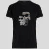 CAMISETA IKON KARL & CHOUPETTE CON STRASS CAMISETA IKON KARL & CHOUPETTE CON STRASS