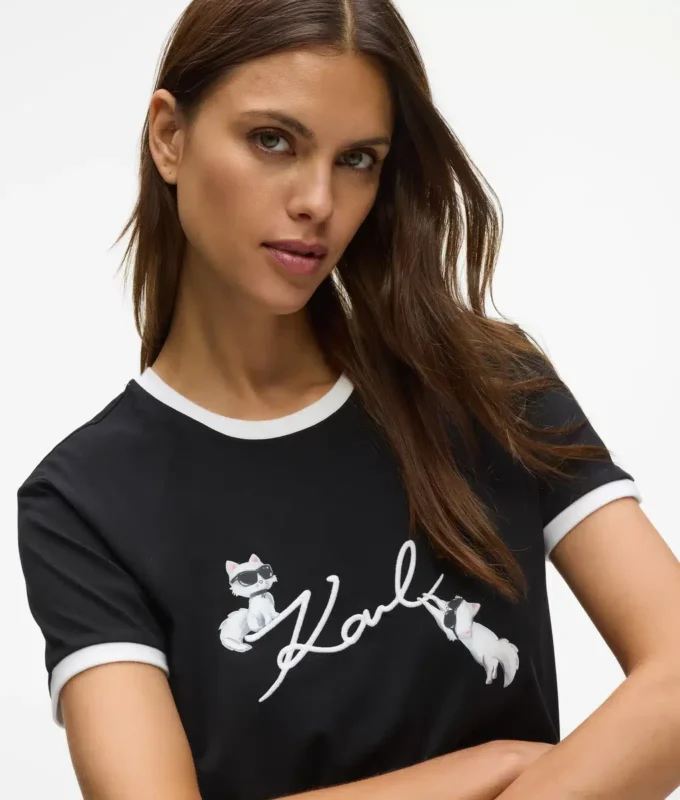 Camiseta Ikon Signature Choupette Camiseta Ikon Signature Choupette