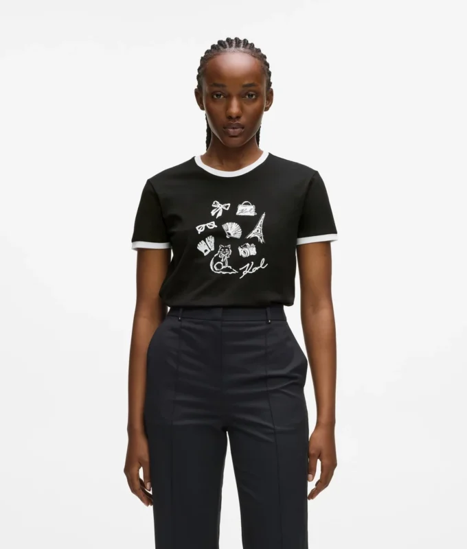 Camiseta Karl Charms Camiseta Karl Charms