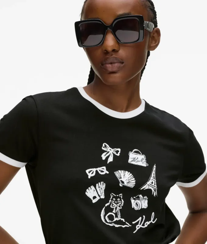 Camiseta Karl Charms Camiseta Karl Charms