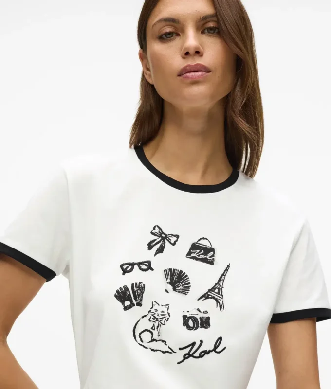 Camiseta Karl Charms Camiseta Karl Charms