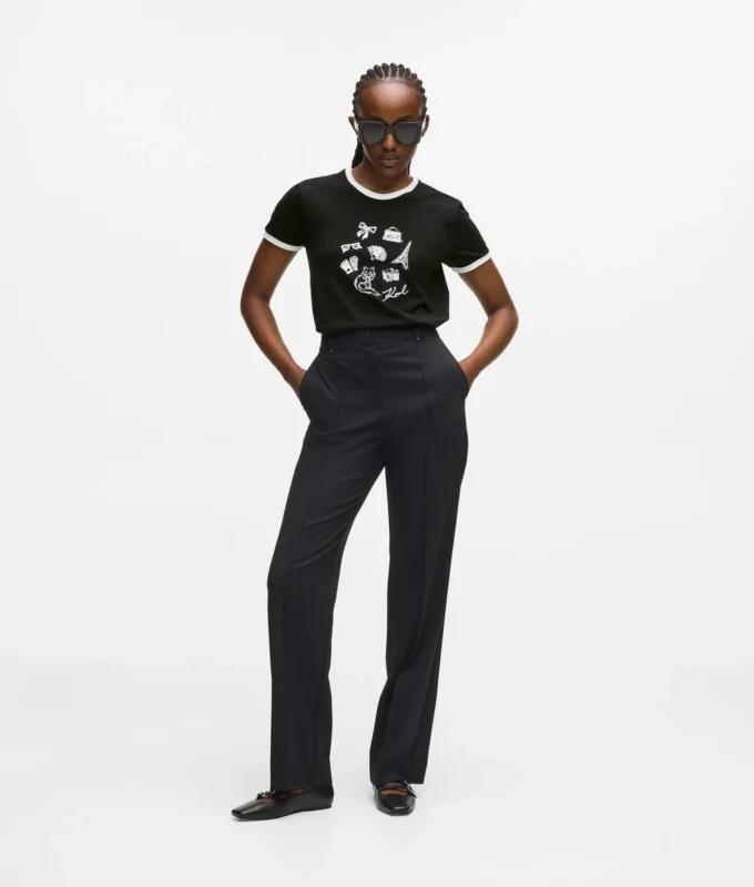 Camiseta Karl Charms Camiseta Karl Charms