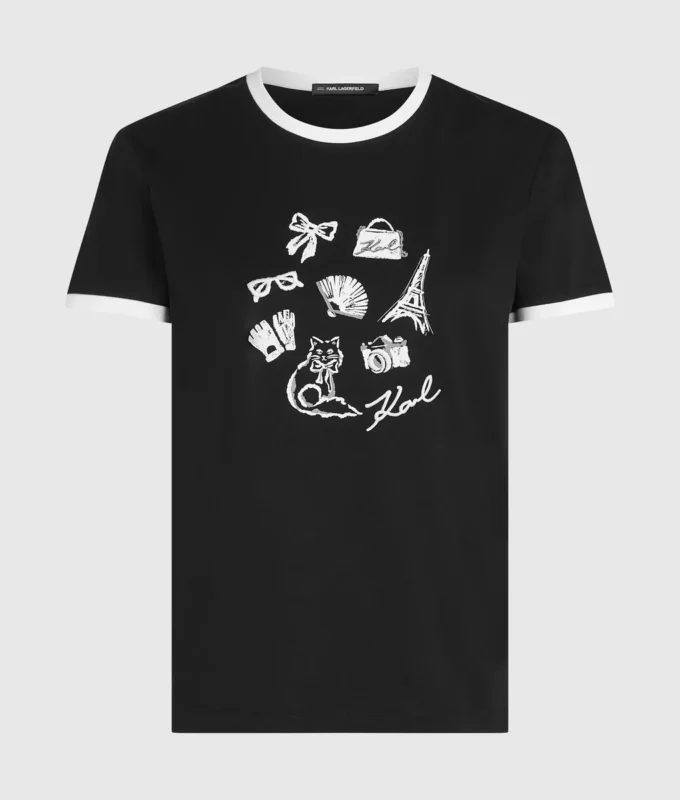 Camiseta Karl Charms Camiseta Karl Charms