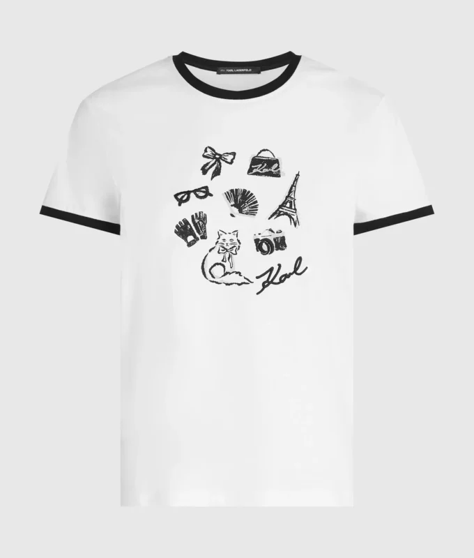 Camiseta Karl Charms Camiseta Karl Charms