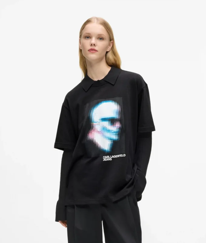 Camiseta Karl digitalizada