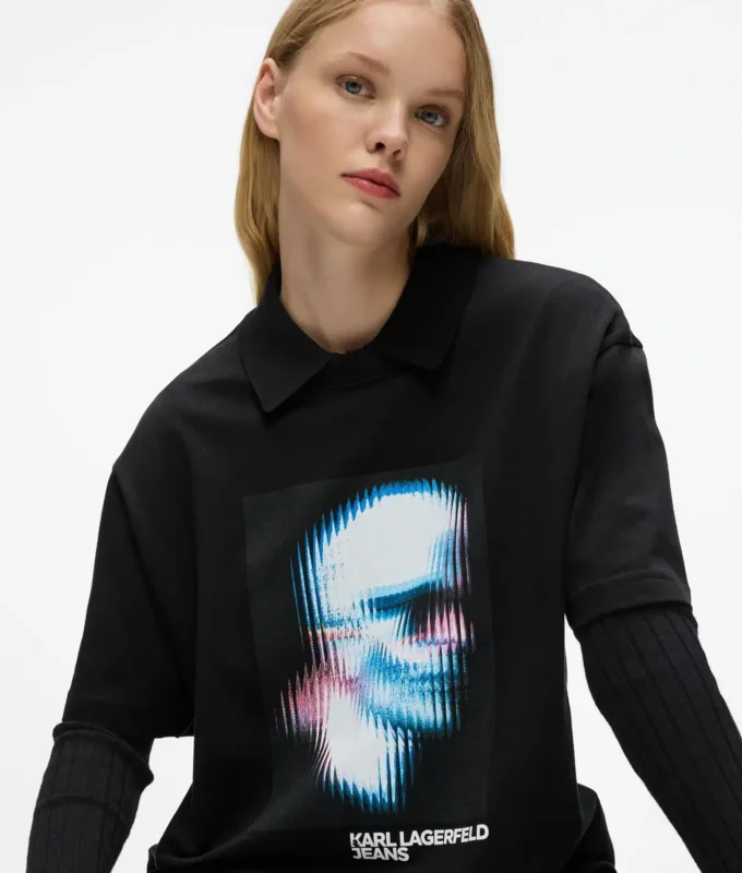 Camiseta Karl digitalizada