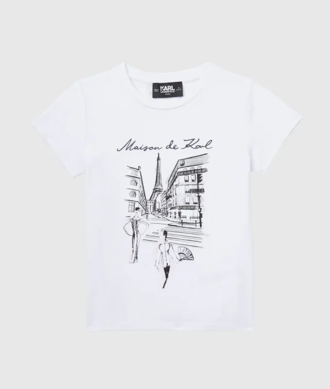 Camiseta Maison de Karl para niña Camiseta Maison de Karl para niña